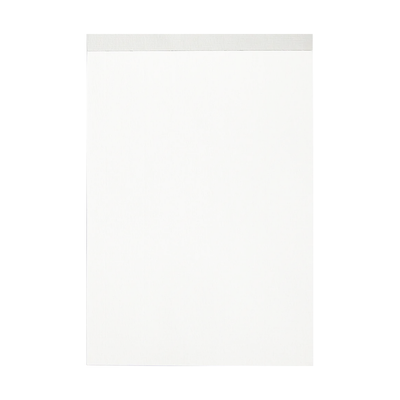 Original Crown Mill Bloc-notes classique vergé, A5, blanc