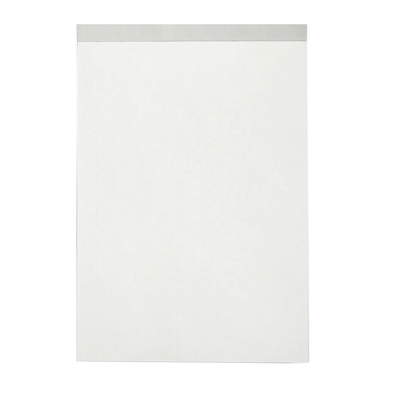 Original Crown Mill Bloc-notes en pur coton, A4, blanc