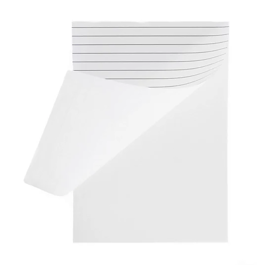 Original Crown Mill Pure Cotton Writing Pad, A5, White