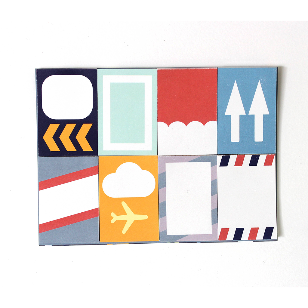 Paperways Sticky Note Block, Gluememo Octo Frame