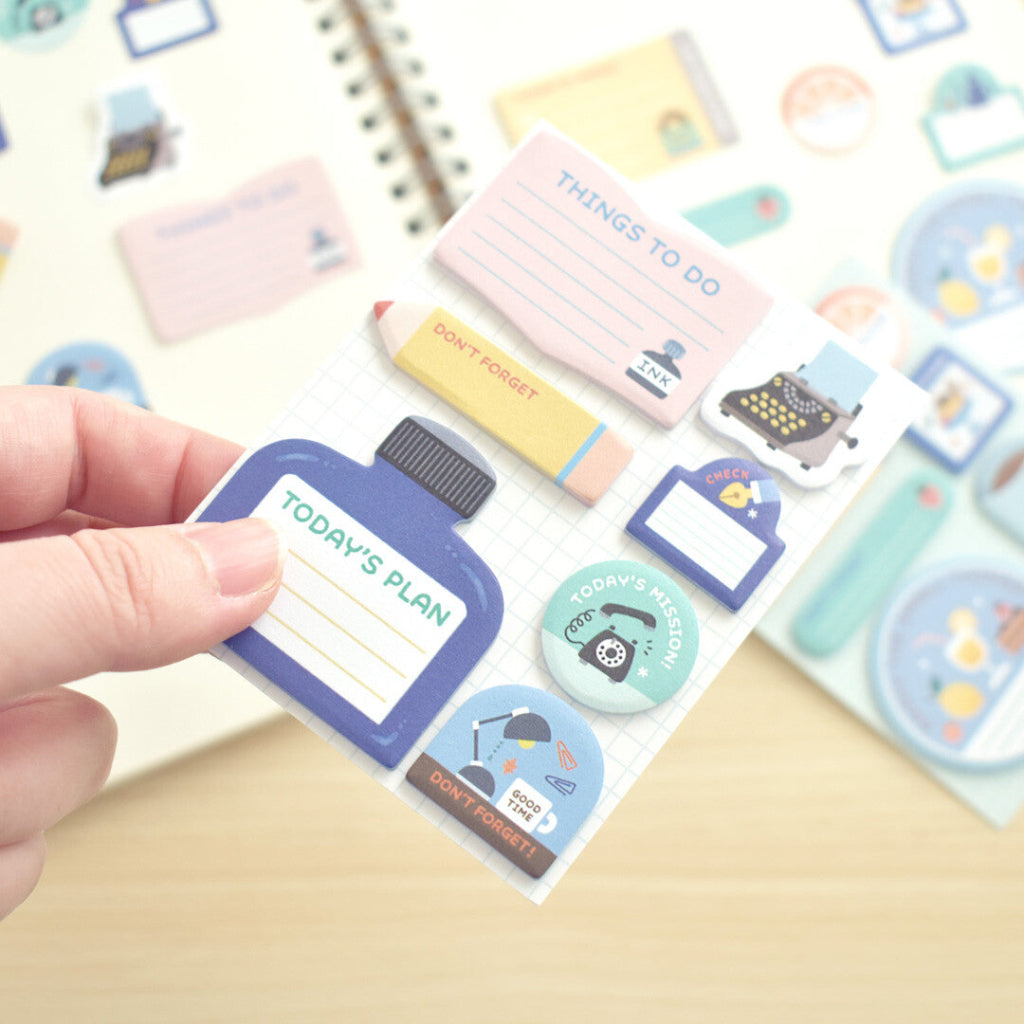 Papier Platz x Eric Small Things Sticky Notes, Stationery