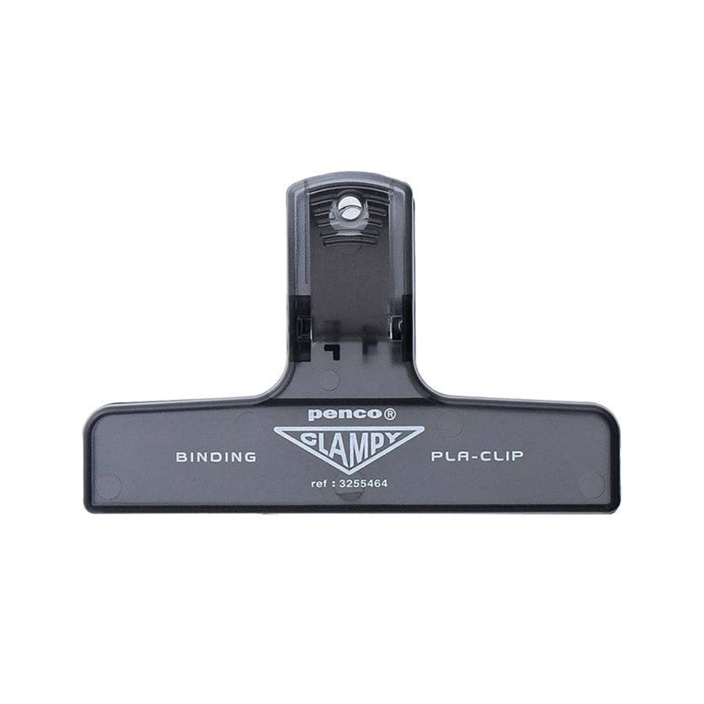 Penco Plastic Clampy Clip, Clear Black