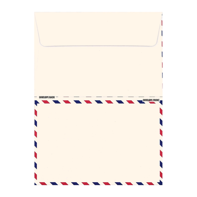 Peter Pauper Press Airmail Themed Letter Envelope