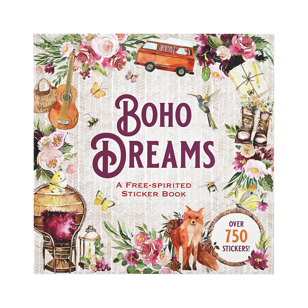 Livre d'autocollants Boho Dreams