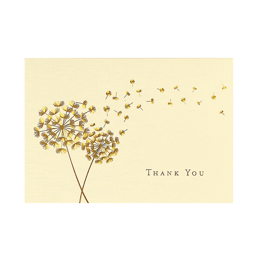 Dandelion Wishes Thank You Notes
