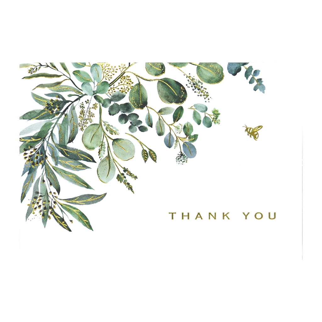 Eucalyptus Greenery Thank You Notes