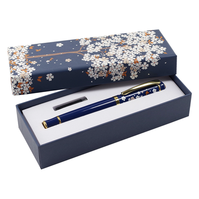 Falling Blossoms Fountain Pen, Fine Nib