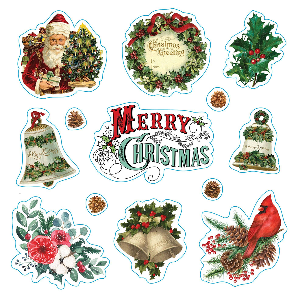 Merry & Bright Christmas! Festive Sticker Book