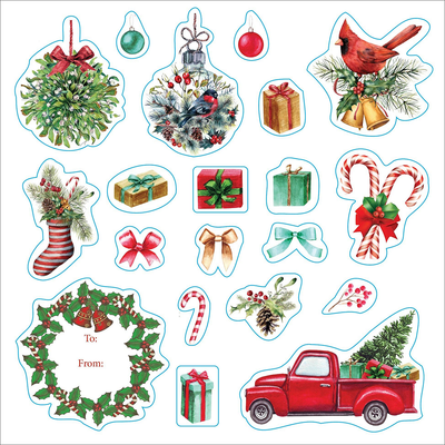 Merry & Bright Christmas! Festive Sticker Book