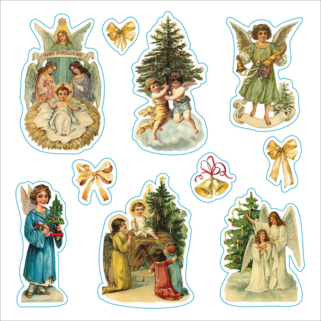 Merry & Bright Christmas! Festive Sticker Book