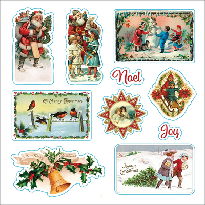 Merry & Bright Christmas! Festive Sticker Book