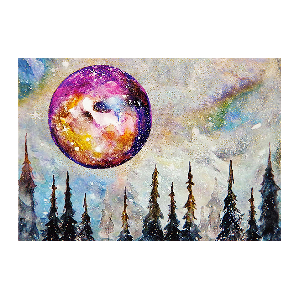 Mystic Moon Blank Note Cards