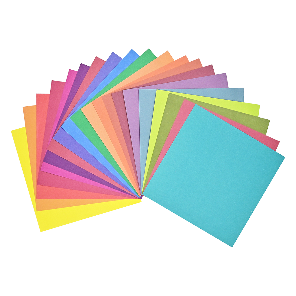 Origami Paper Solid Color Set, 500 Sheets