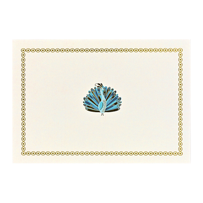 Peacock Blank Note Cards