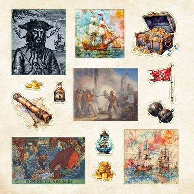 Poseidon's Kingdom Sticker Book