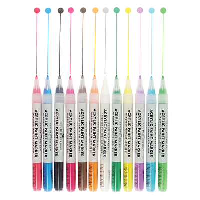 Studio Series Acrylic Paint Marker Set, 12 ct.