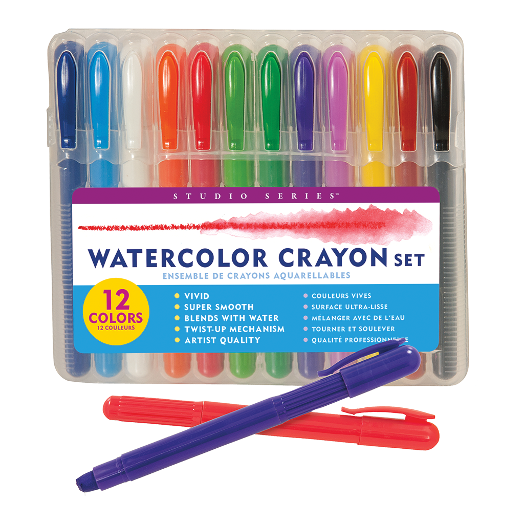 Juego de crayones de acuarela de la serie Studio