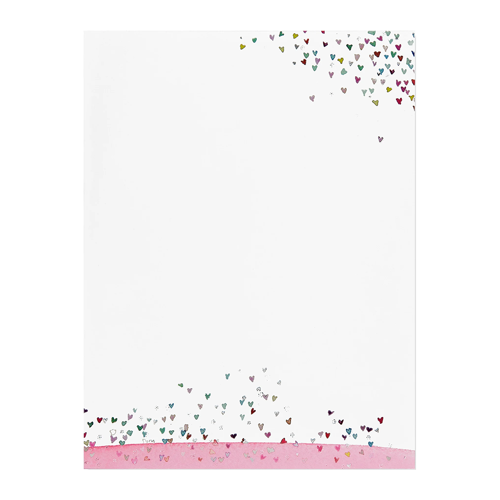 Juego de papelería Árbol de Corazones