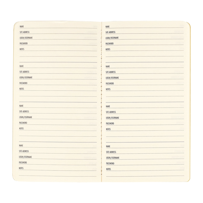 Voyager Internet Password Log Book, 2 pack