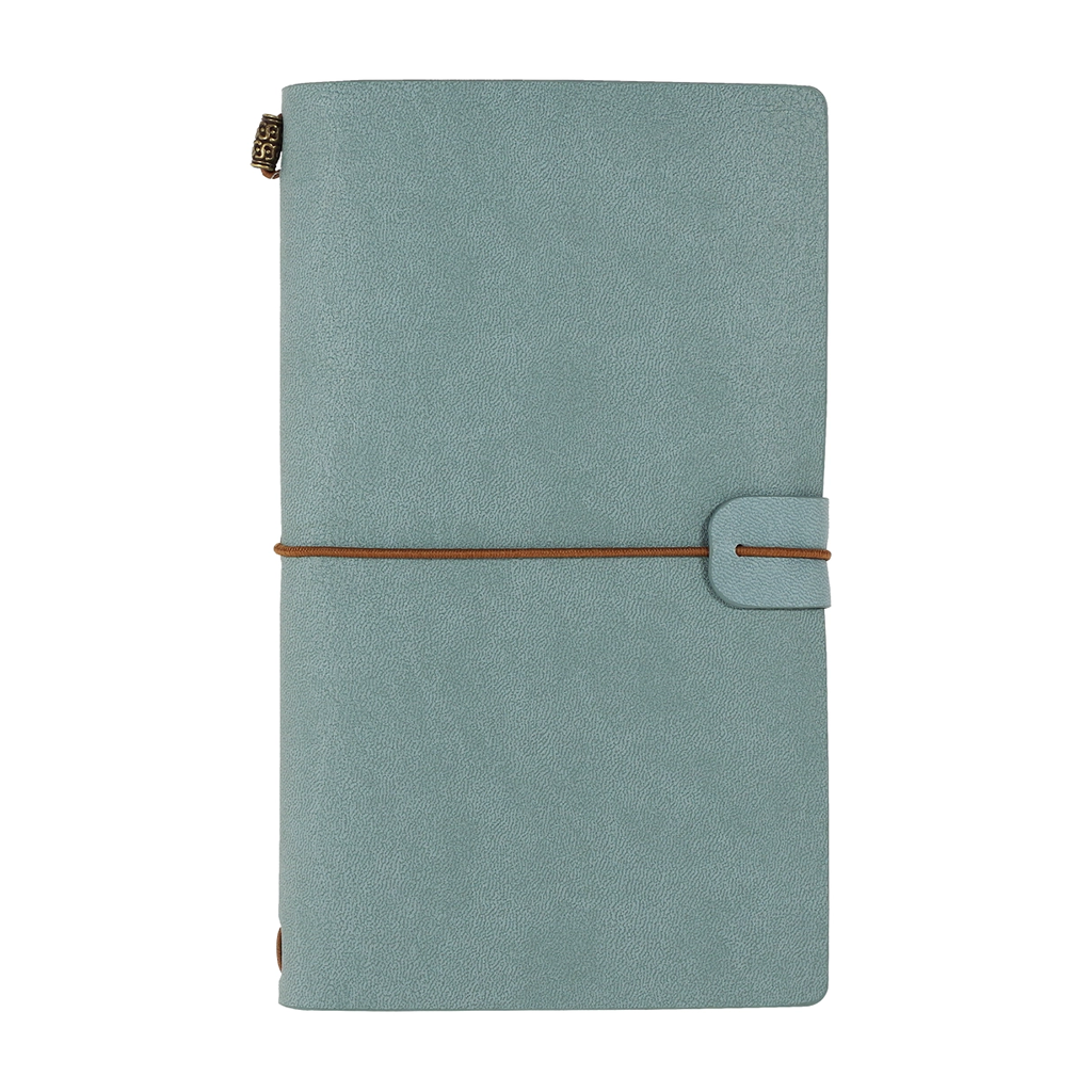 Journal de voyage, bleu clair