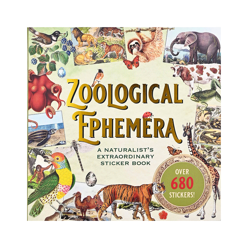 Zoological Ephemera Sticker Book