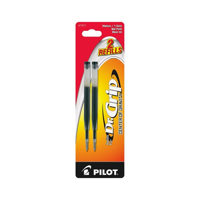 Pilot Ballpoint Pen Medium Tip Ink Refill, Black