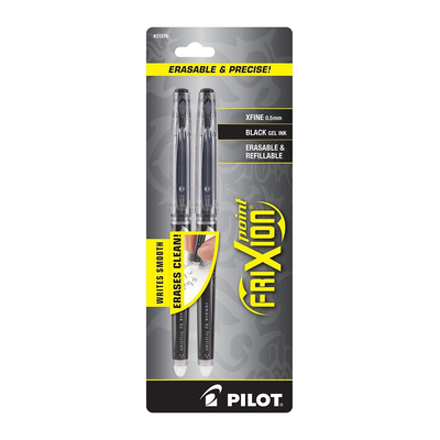 Pilot Frixion Ball Clicker Erasable Pen, 0.5mm - Black