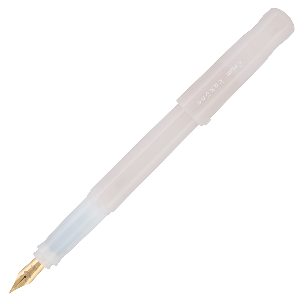 Pilot Kakuno Madoromi Fountain Pen, Cumulus White