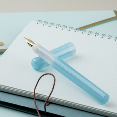 Pilot Kakuno Madoromi Fountain Pen, Light Blue