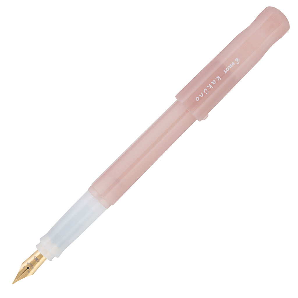 Pilot Kakuno Madoromi Fountain Pen, Light Pink