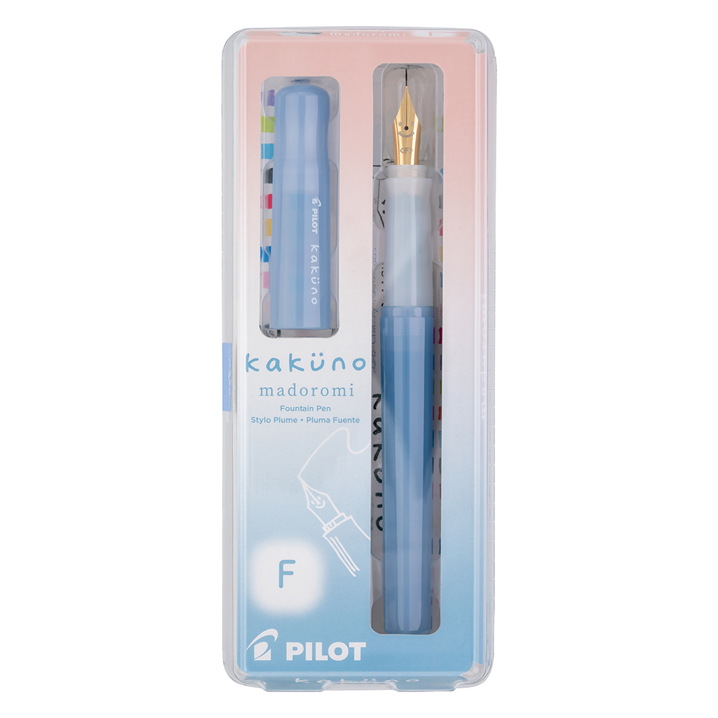 Pilot Kakuno Madoromi Fountain Pen, Twilight Periwinkle