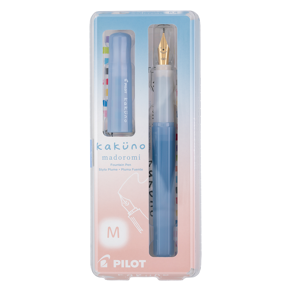 Pilot Kakuno Madoromi Fountain Pen, Twilight Periwinkle