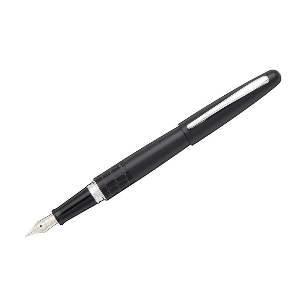 Pluma estilográfica Pilot Metropolitan, cocodrilo negro