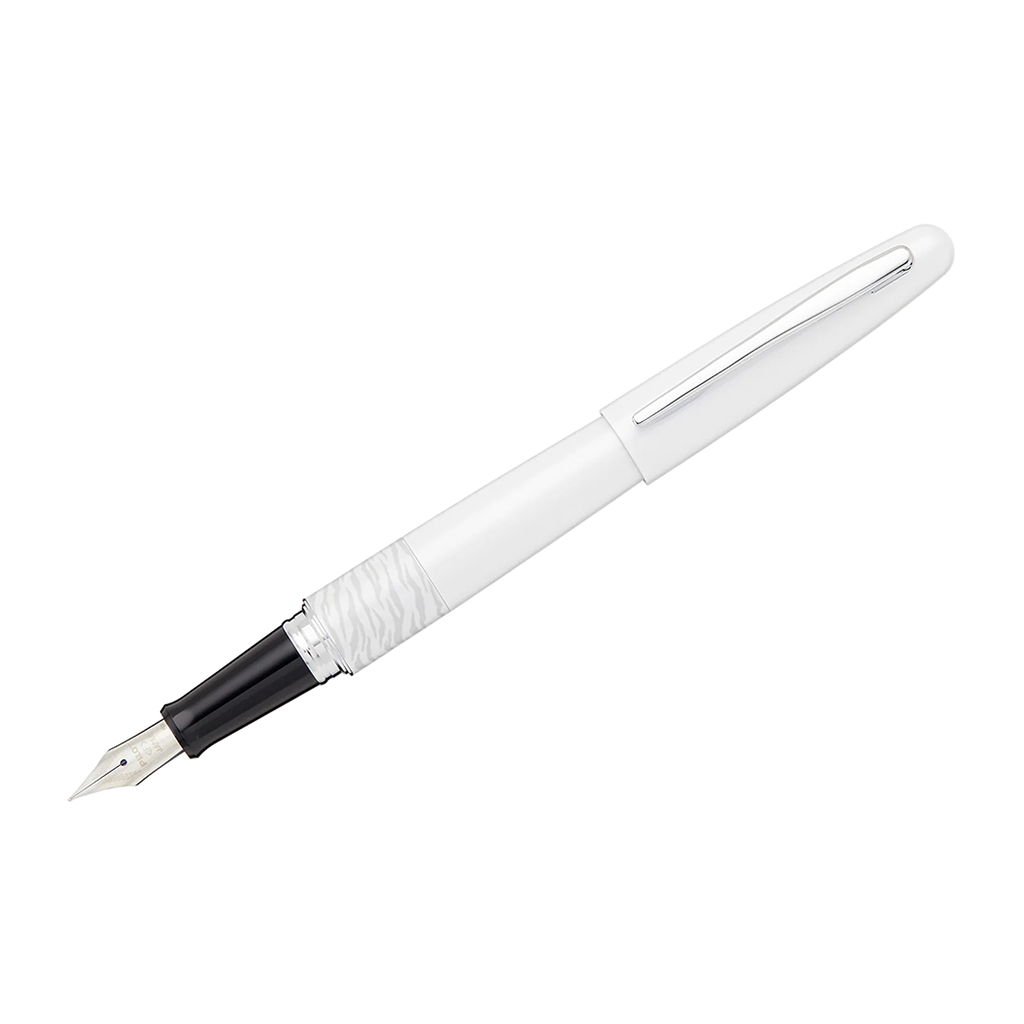 Pluma estilográfica Pilot Metropolitan, tigre blanco