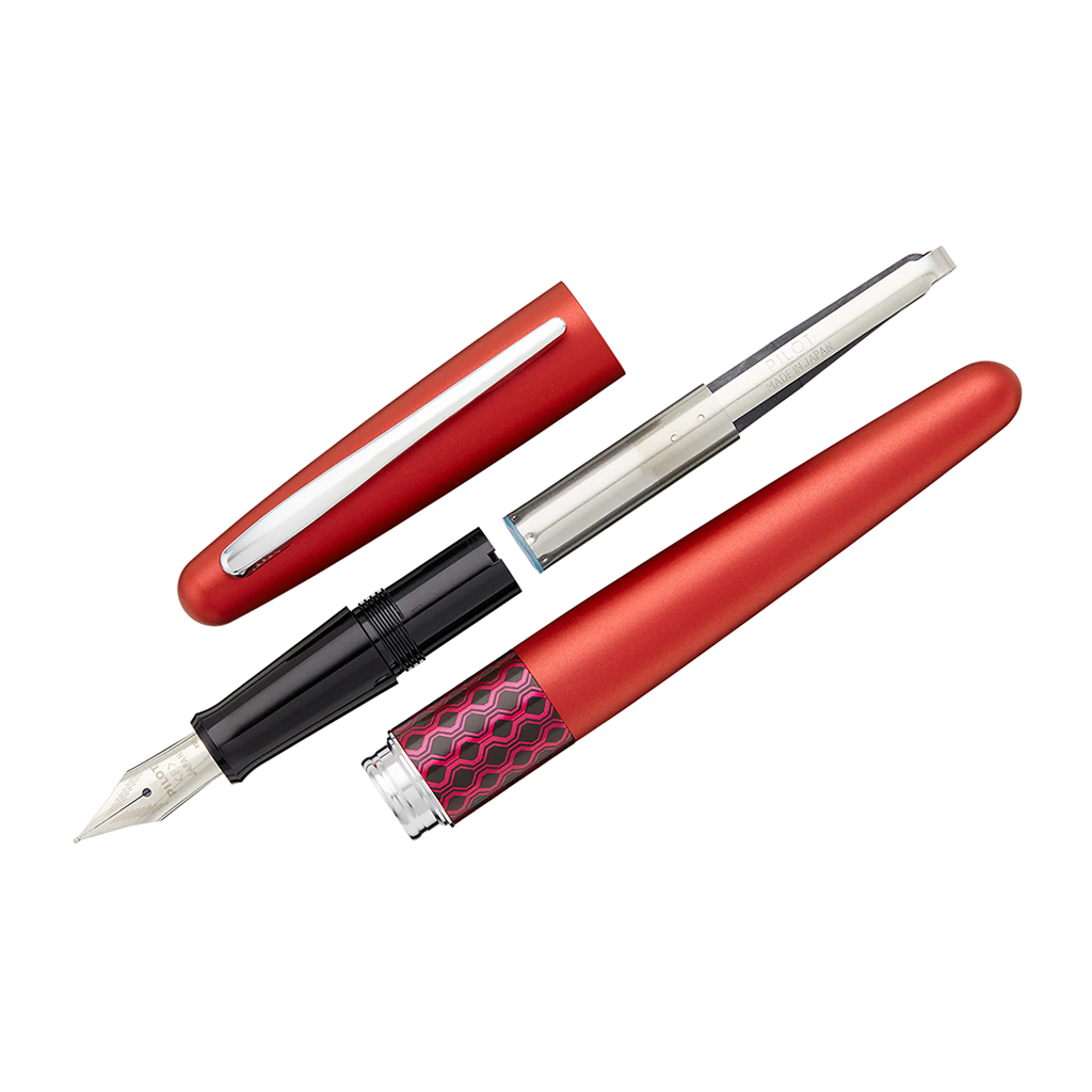 Pluma estilográfica Pilot Metropolitan Retro Pop, rojo