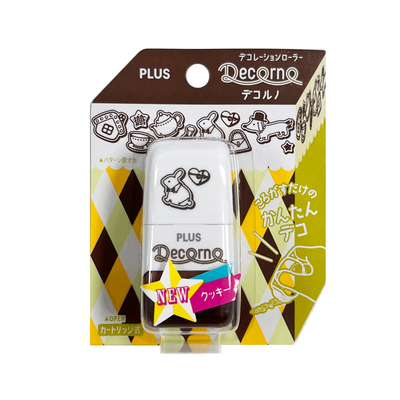 Plus Mini Deco Stamp Roller, Cookies