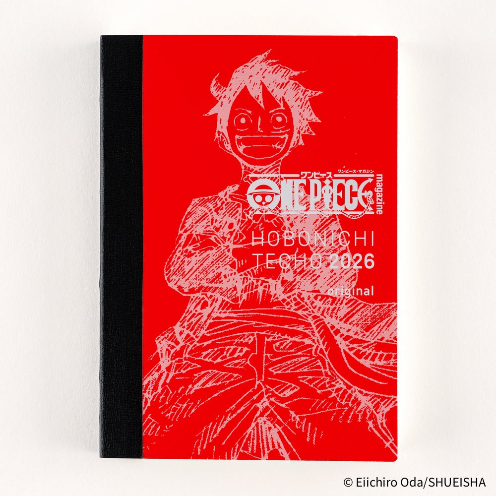 Hobonichi Techo 2026 Original Book, A6 - ONE PIECE: Jan/Mon Start (Japanese)