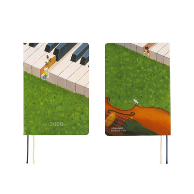 Hobonichi Techo 2026 HON, A6 - Hiroko Kubota: Waiting on the Chord (English)