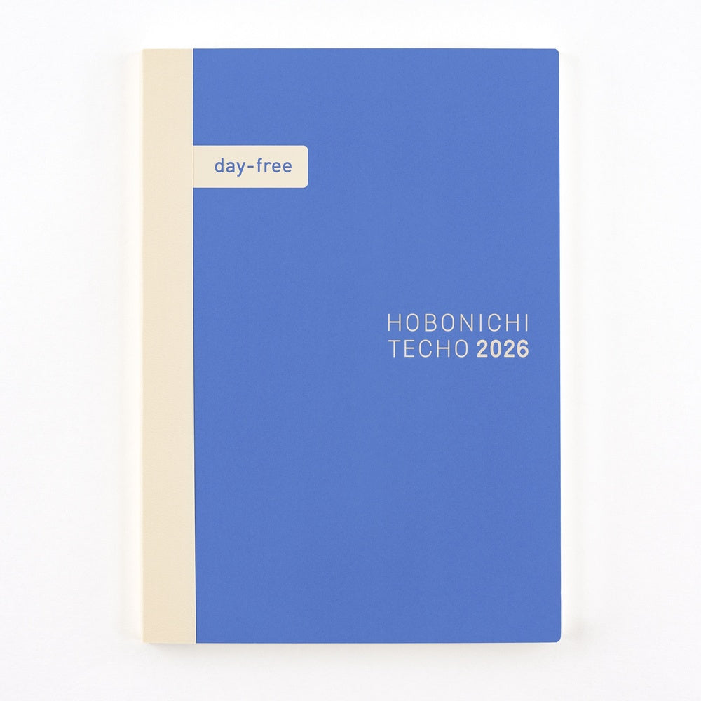 Hobonichi Techo 2026 Day-Free Book, A5 - Jan/Mon Start (Japanese)