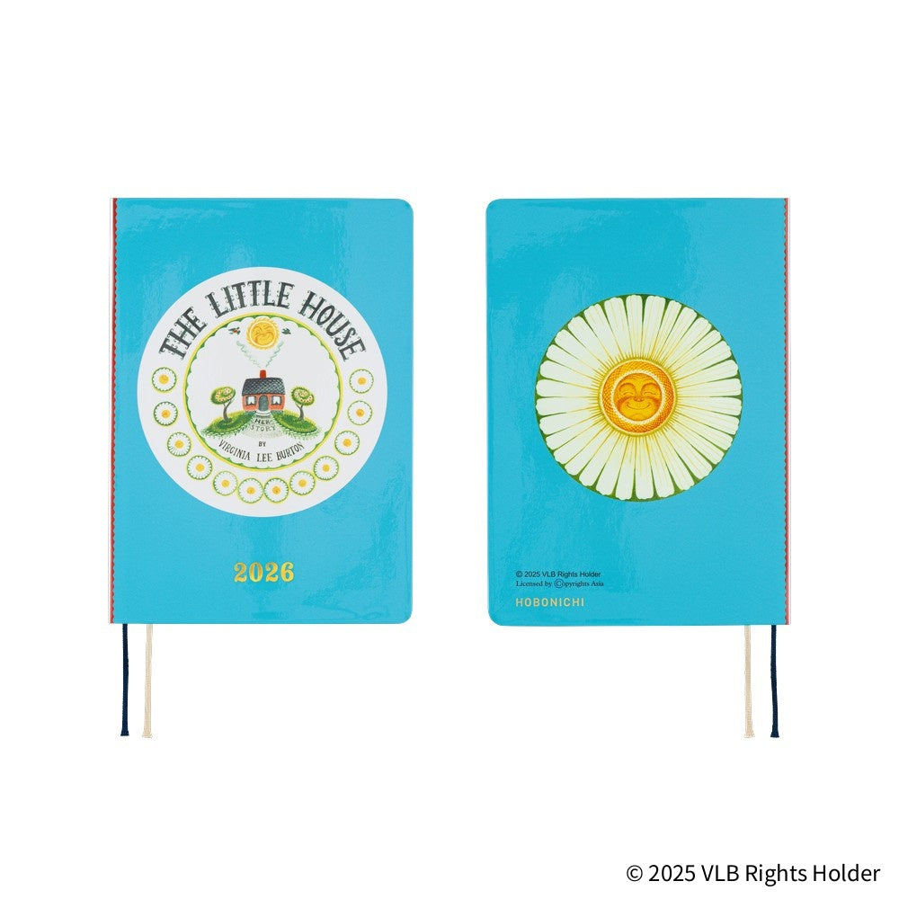 Hobonichi Techo 2026 HON, A6 - Virginia Lee Burton: The Little House (English)