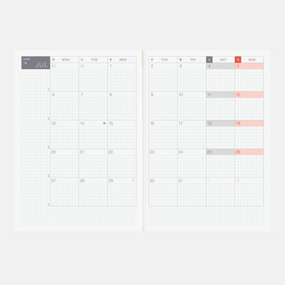 Hobonichi Techo 2026 Cousin Book, A5 - Jan/Mon Start (English)