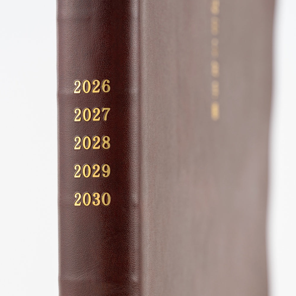 Hobonichi Techo 2026 5-Year Book, A6 - 2026-2030 (Japanese)