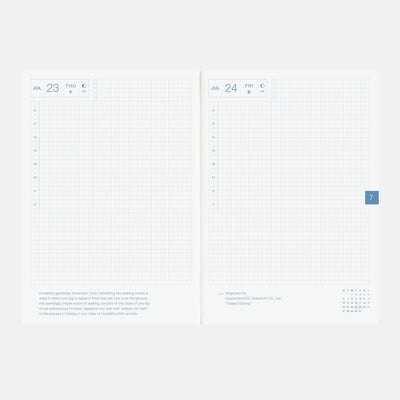 Hobonichi Techo 2026 Cousin Book, A5 - Jan/Mon Start (English)