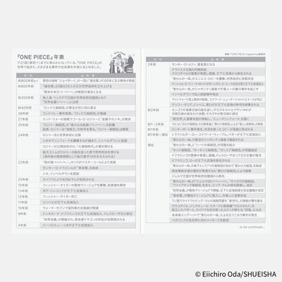 Hobonichi Techo 2026 Original Book, A6 - ONE PIECE: Jan/Mon Start (Japanese)