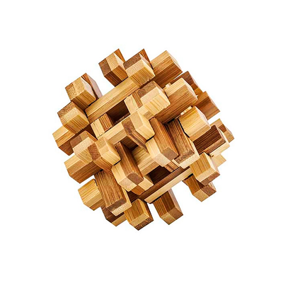 Bamboo Puzzle Brainteaser