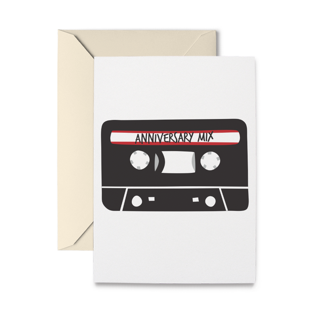 R Nichols Stationery Anniversary Mix Greeting Card, Image 1