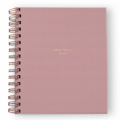 Ramona & Ruth Daily Pause Journal, Dusty Rose