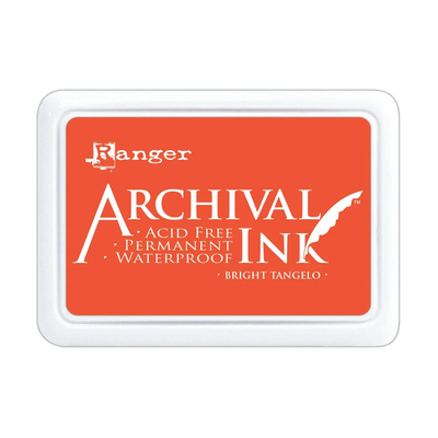 Ranger Archival Ink Pad #0, Bright Tangelo, Image 1