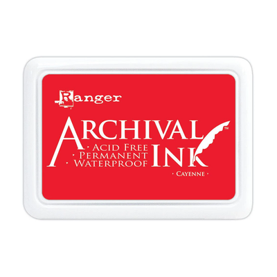 Ranger Archival Ink Pad #0, Cayenne