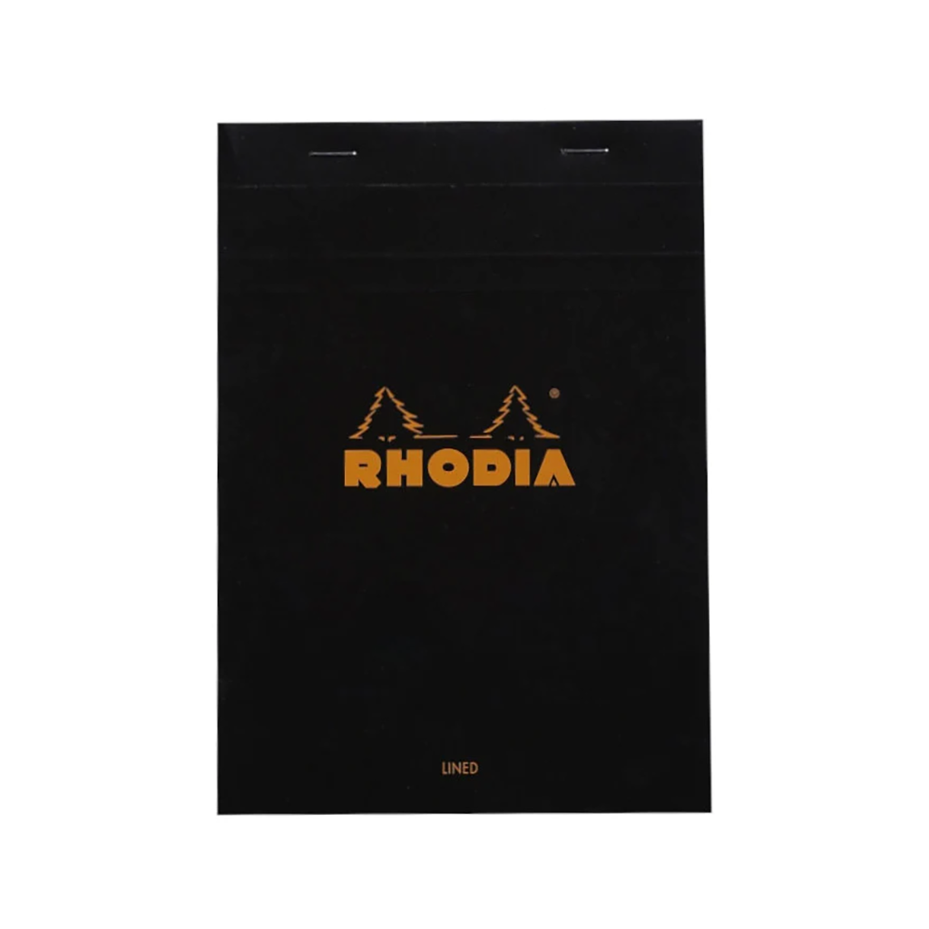 Rhodia Classic Staple Bound Notepad, 5.8” x 8.25”, Lined